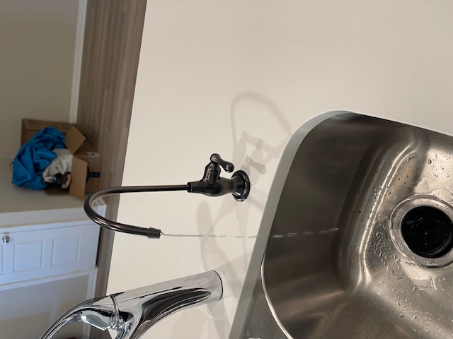 Water system installation 8