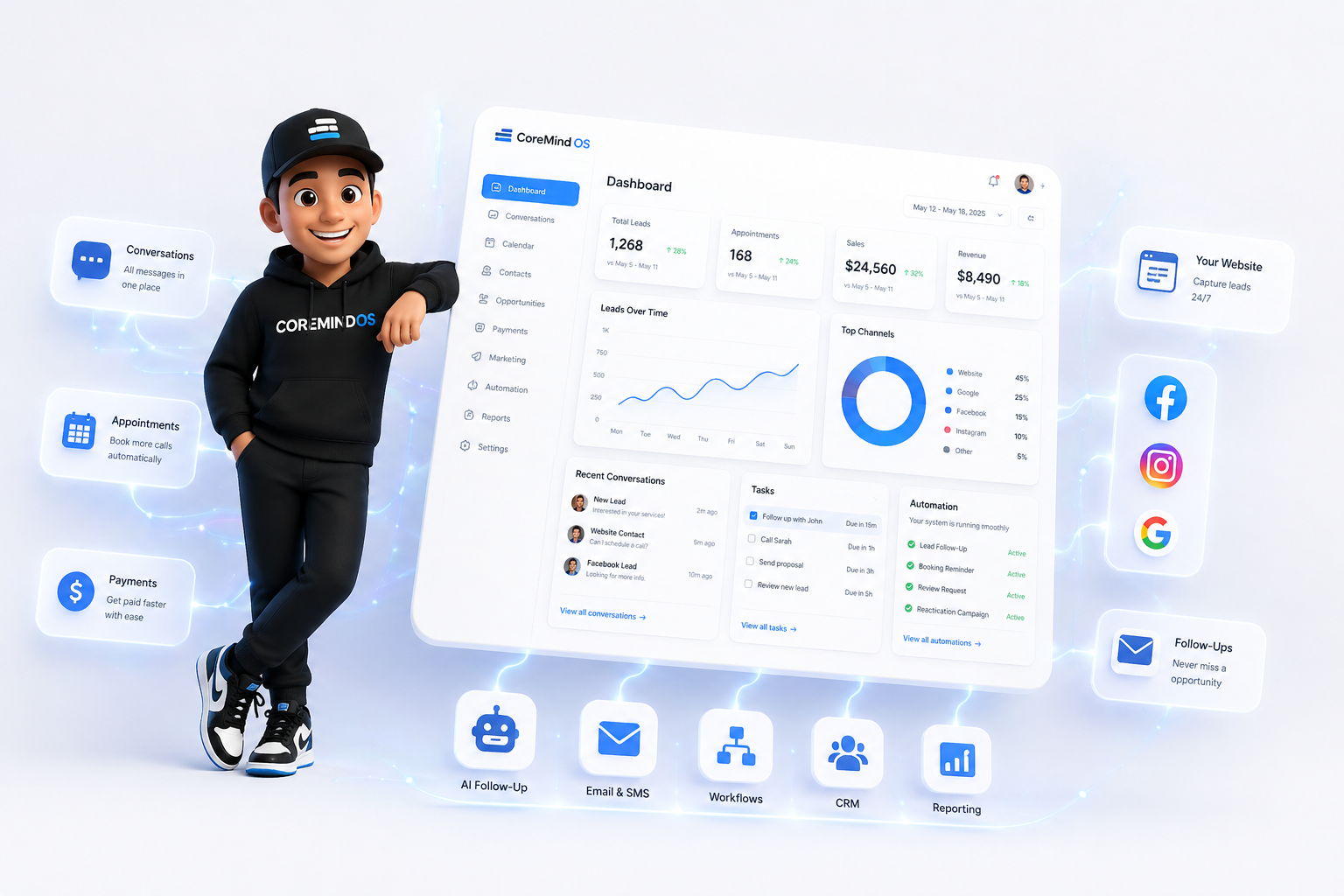 CoreMind OS Dashboard