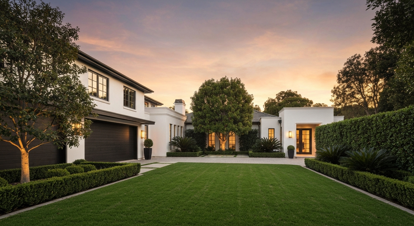 Luxury home exterior