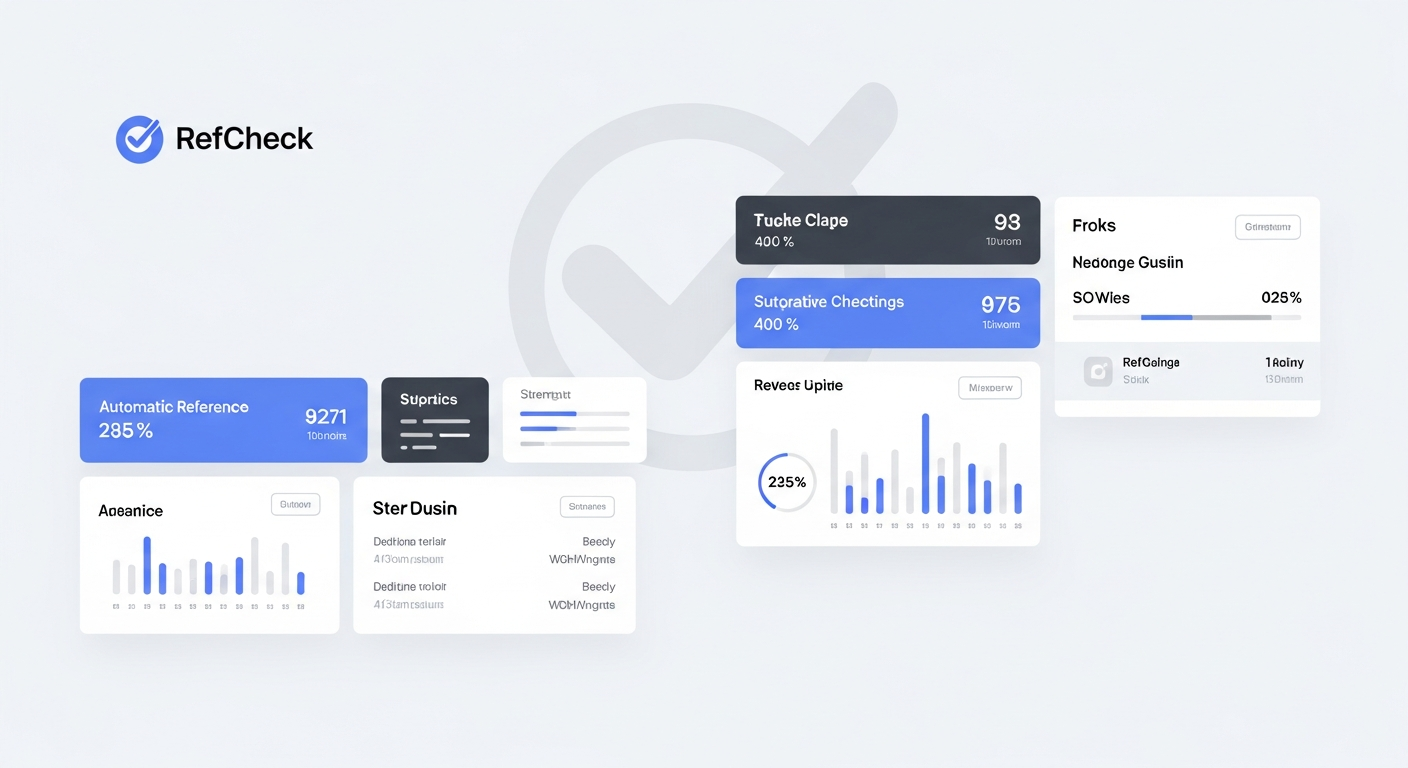 Automated Reference Checking for $99/mo | RefCheck