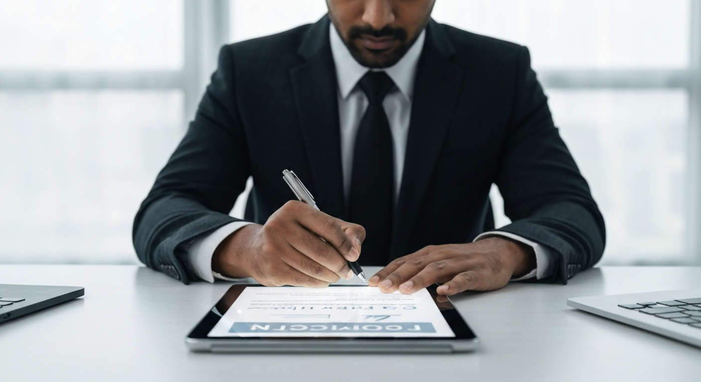Digital Document Signing Workspace