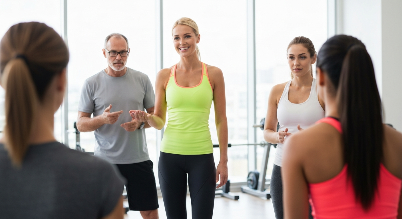 Health and wellness professionals using AI automation