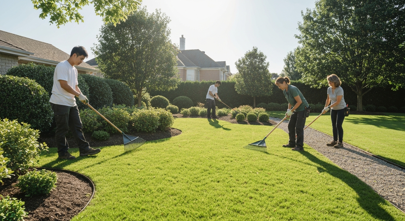 Landscaping & Yard Care Case Study in Newark
