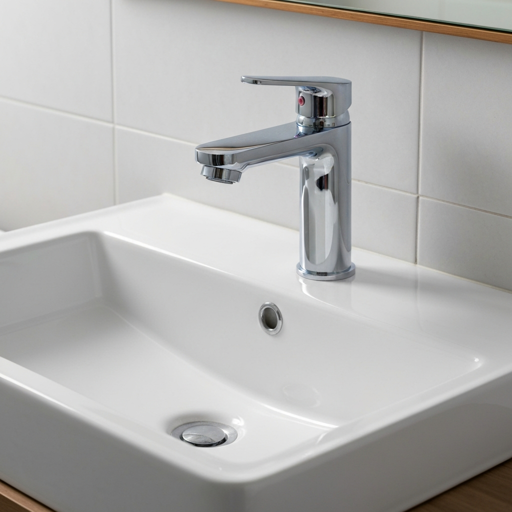 Modern bathroom faucet fixture
