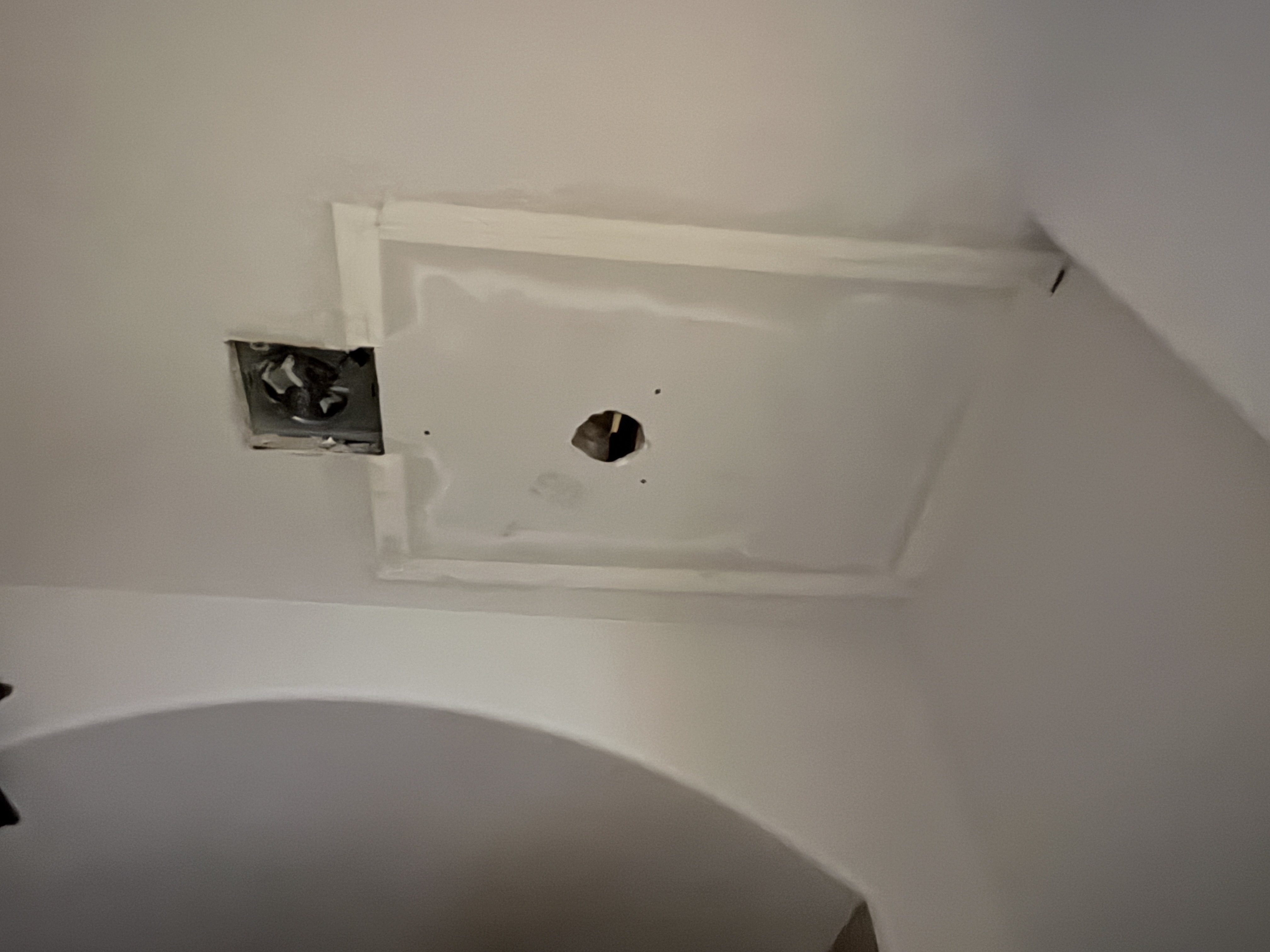 Patched Ceiling