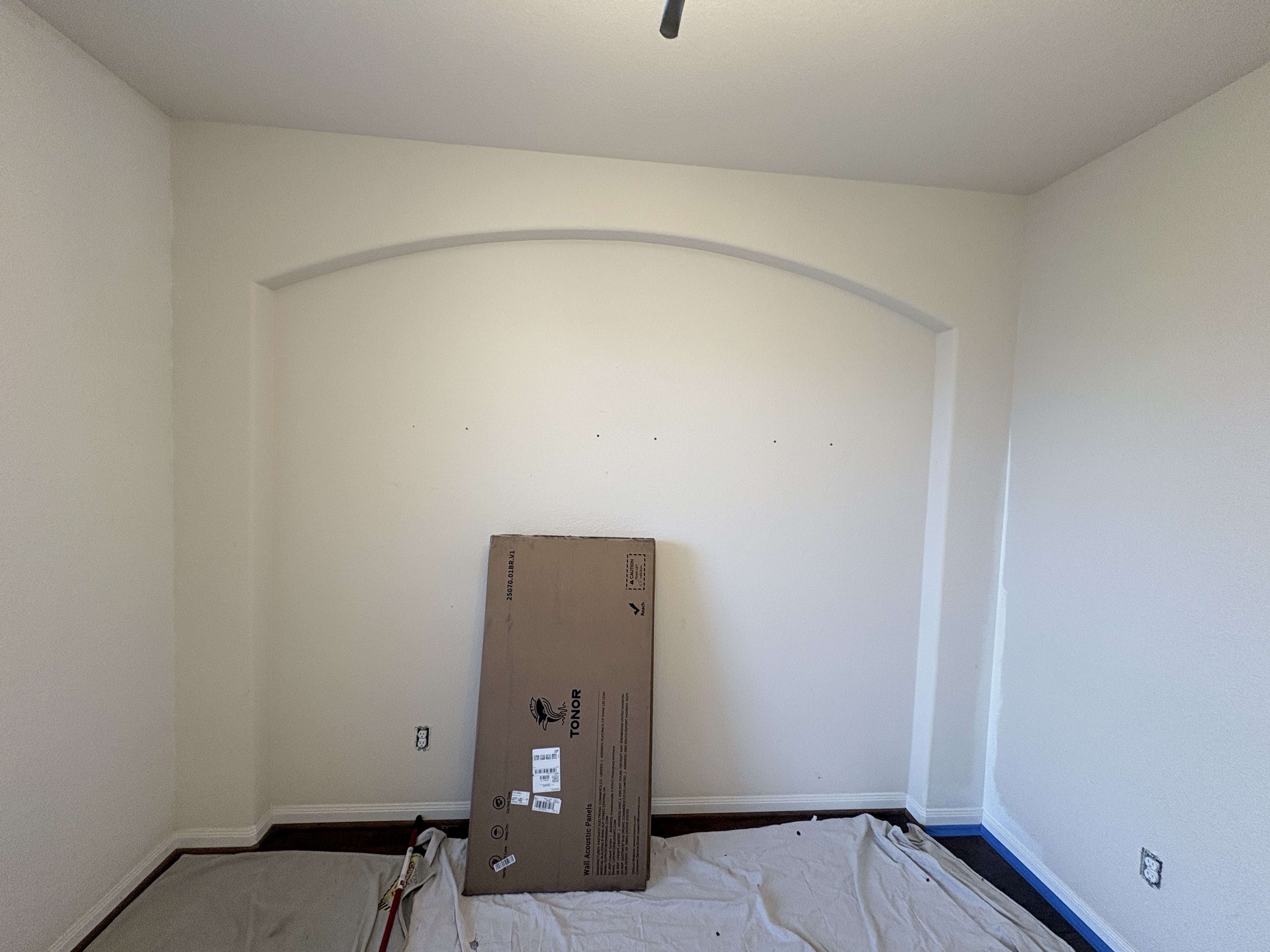 Before Custom Accent Wall