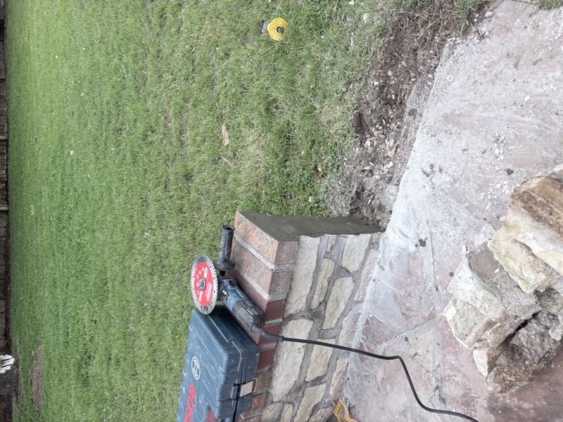 After Stone Wall Repair
