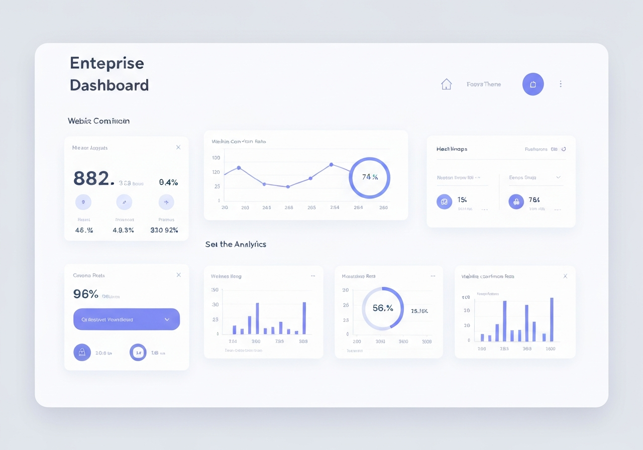 Conversion-focused design analysis and heatmaps