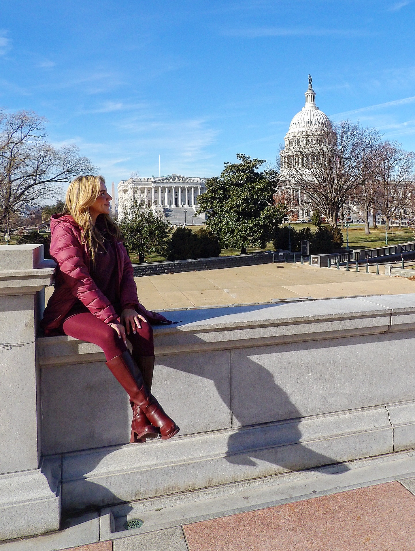 Tathiana at the Capitol