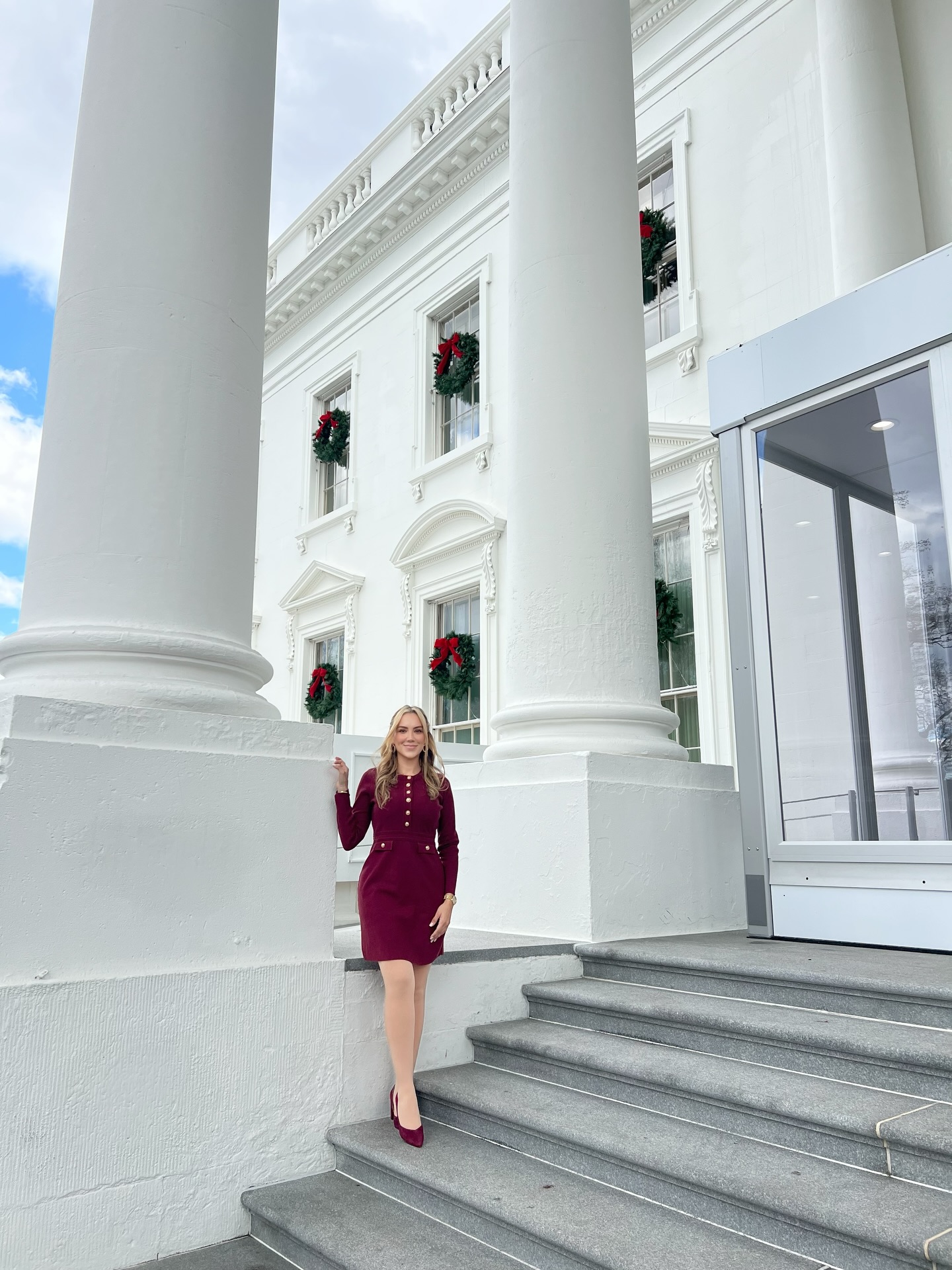 Tathiana at the White House