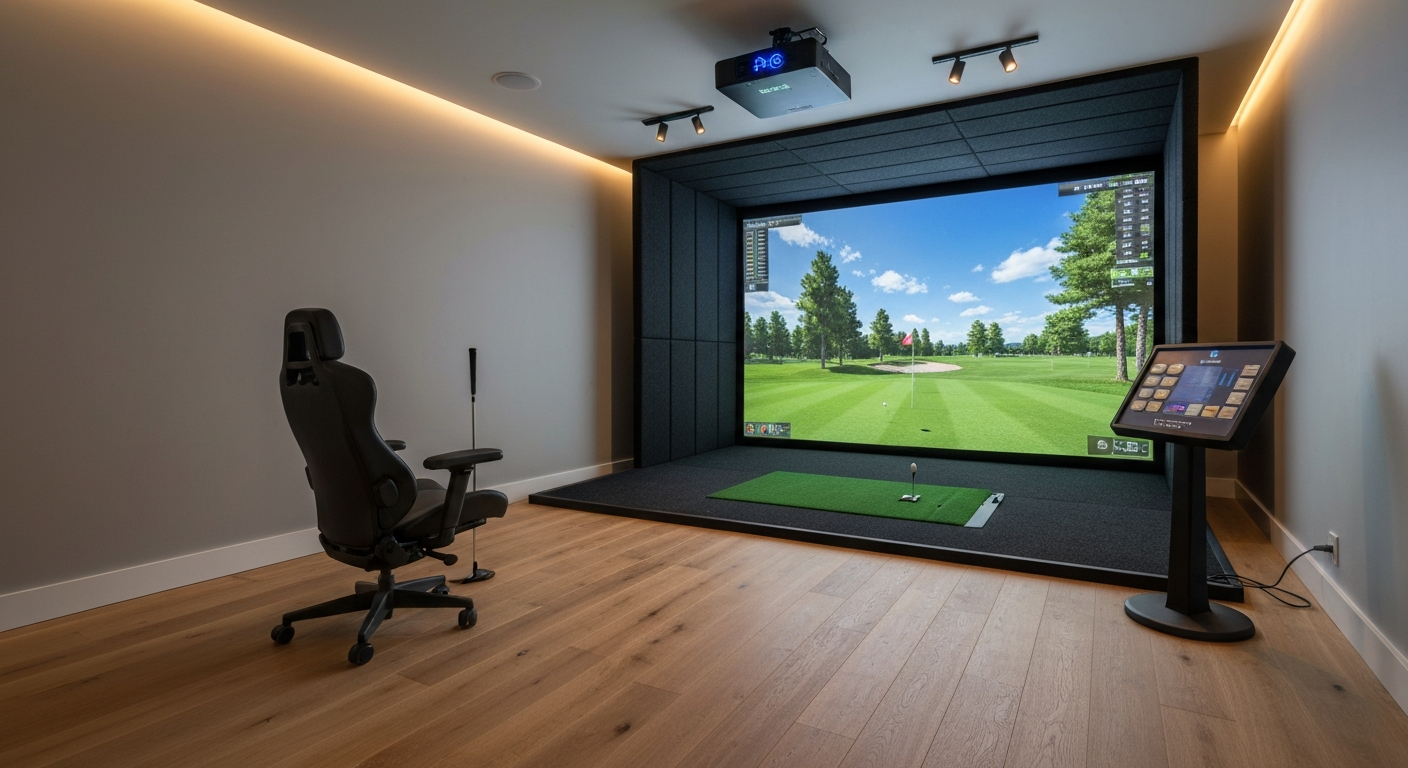 Golfsimulaattori kokemuslahjana golfarille talvikaudella