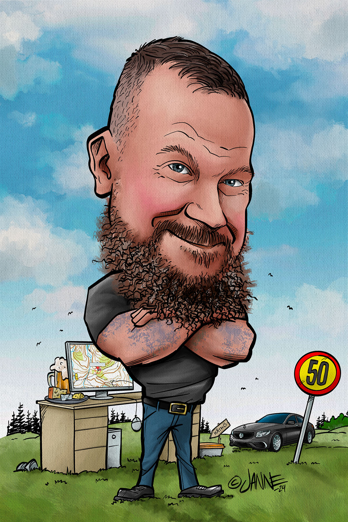 Karikatyyri esimerkki 5