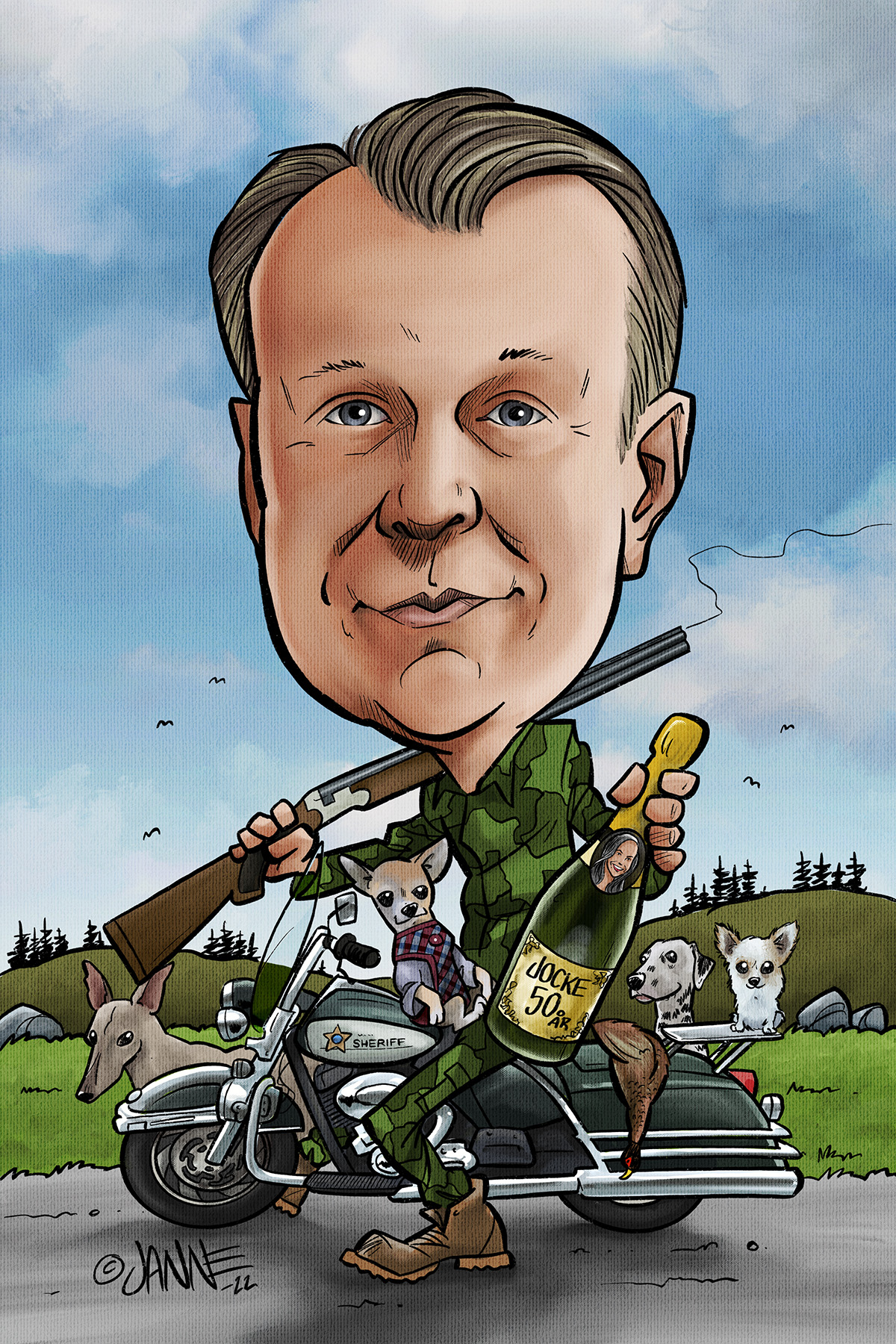 Lahja miehelle karikatyyri esimerkki 12