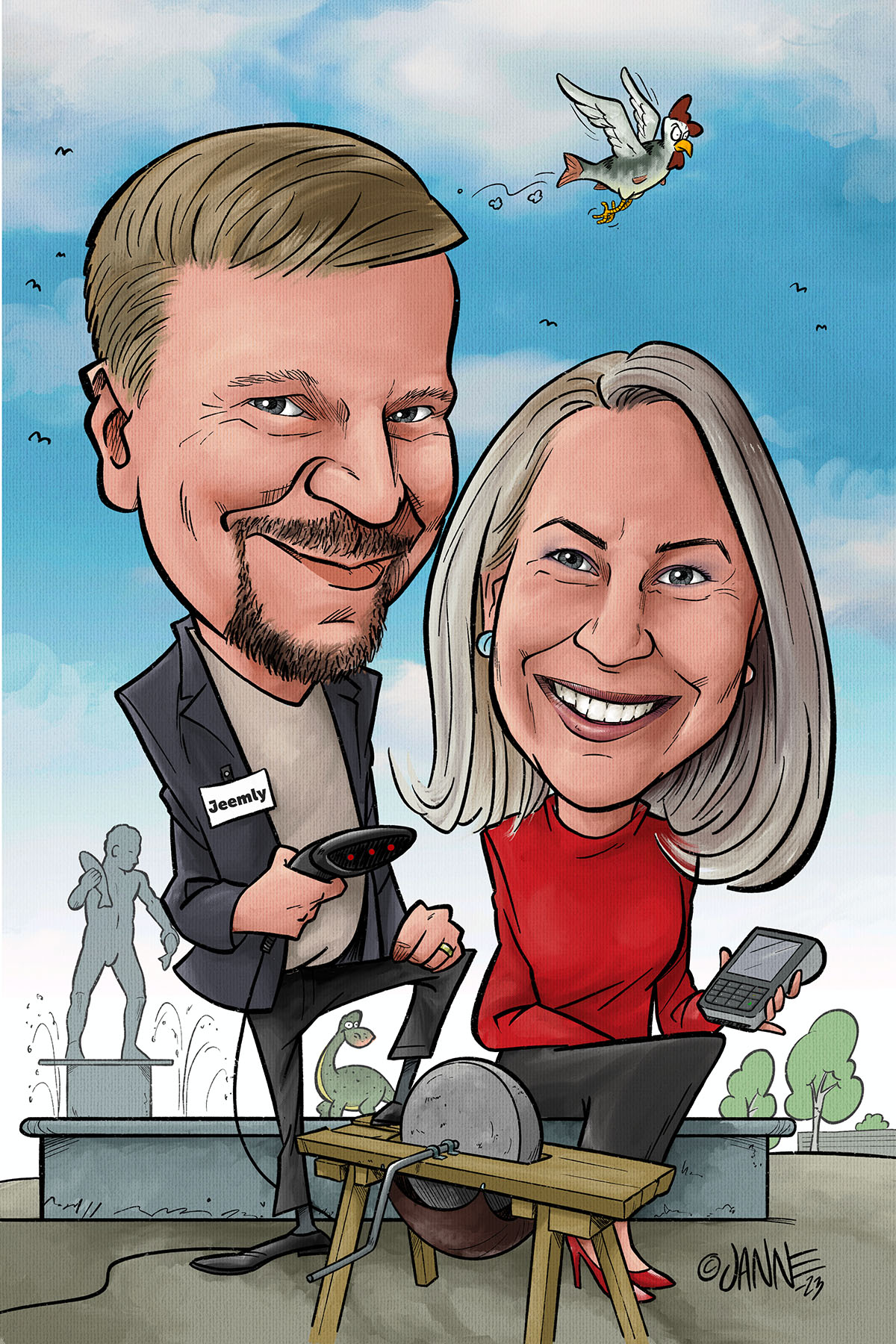 Karikatyyri esimerkki 1