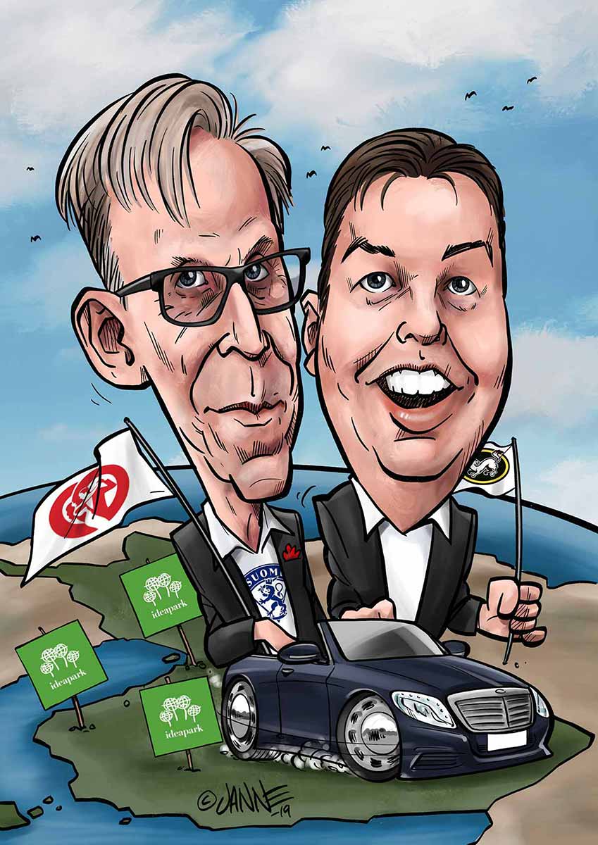 Lahja miehelle karikatyyri esimerkki 14