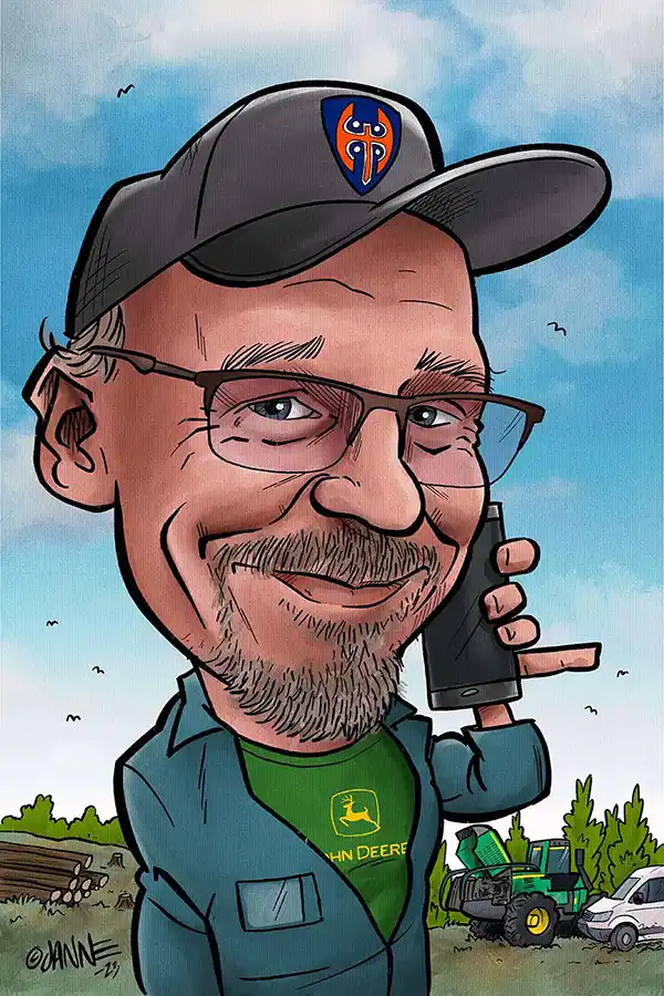 Karikatyyrilahja esimerkki 3