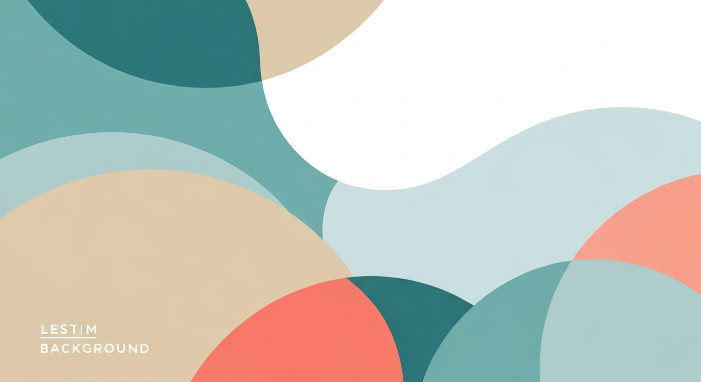 Abstract soft shapes