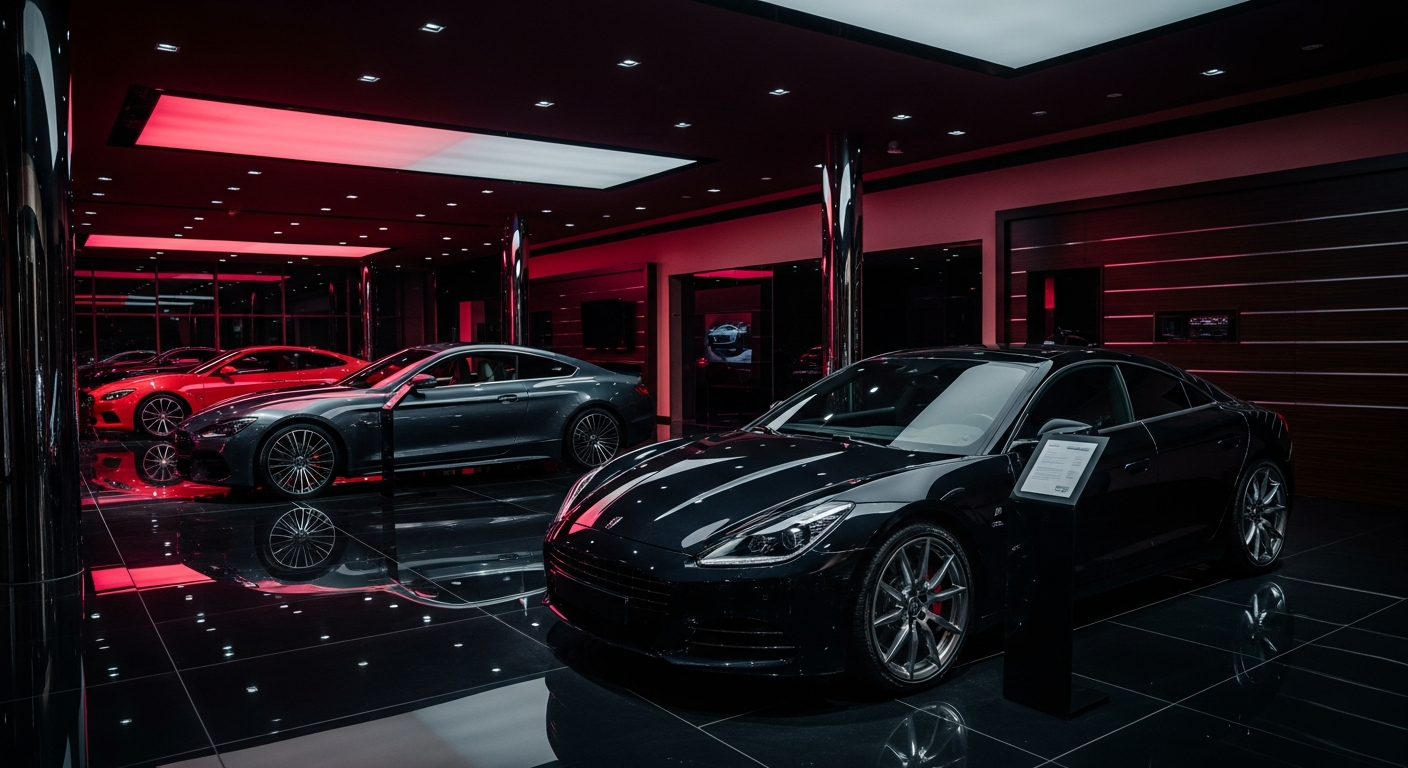 Événement de vente privée automobile organisé par Performances 360 dans un concessionnaire