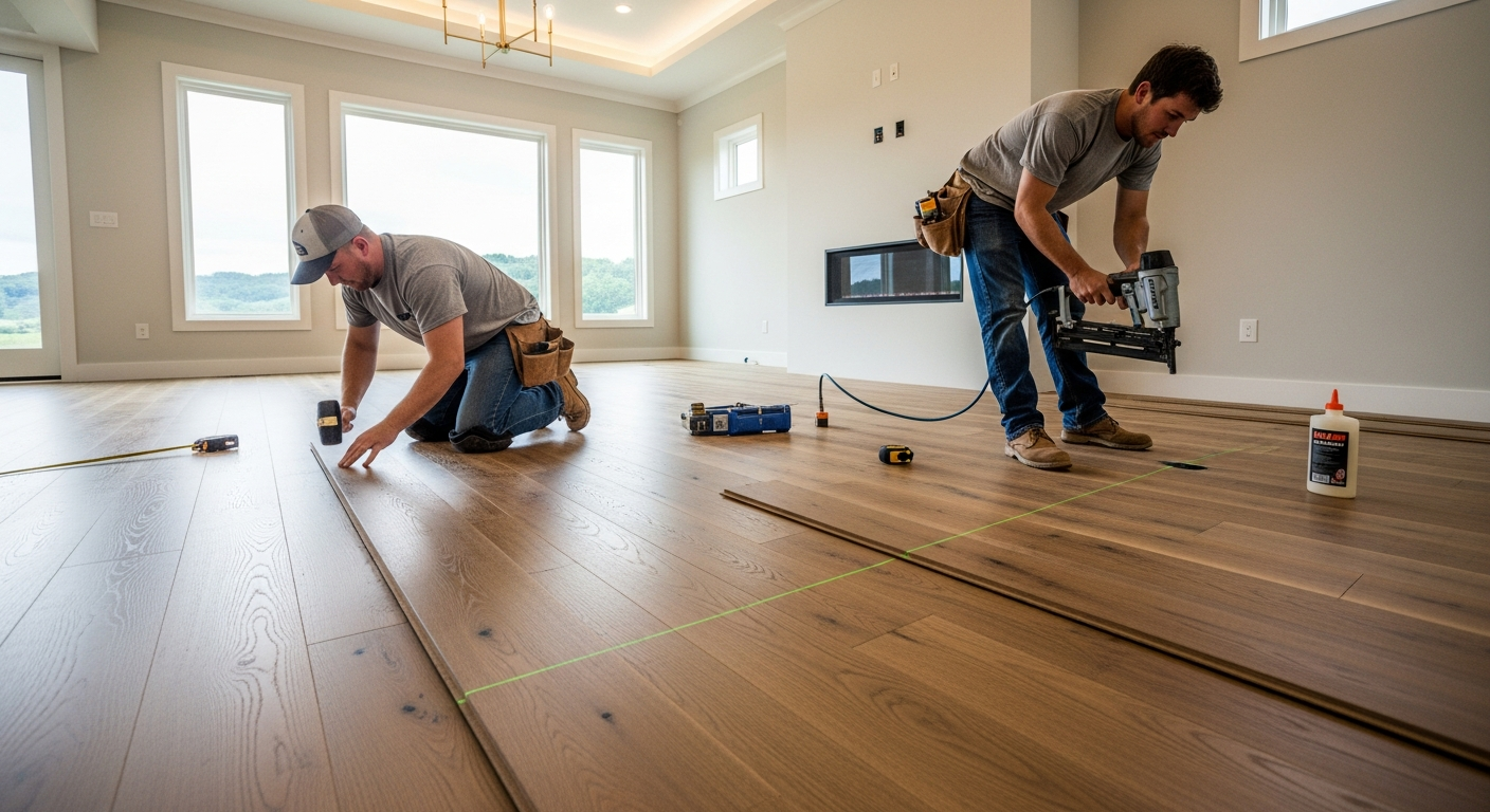 Professional Flooring Installation in Lebanon and Middle TN