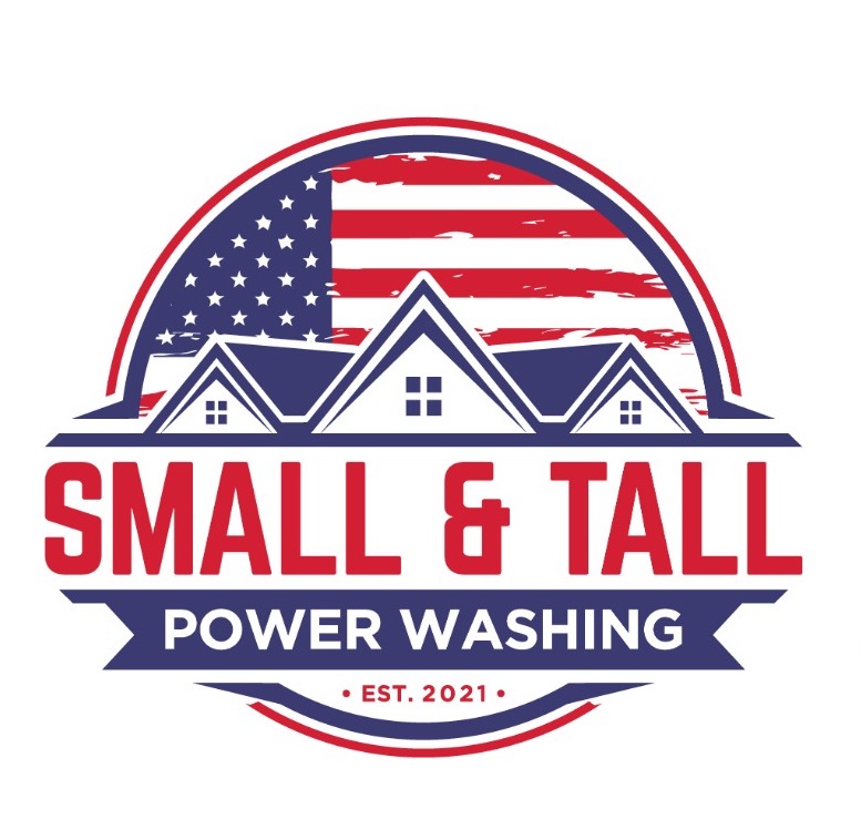 Small & Tall Power Washing Logo