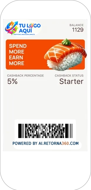 Tarjetas Digitales CashBack