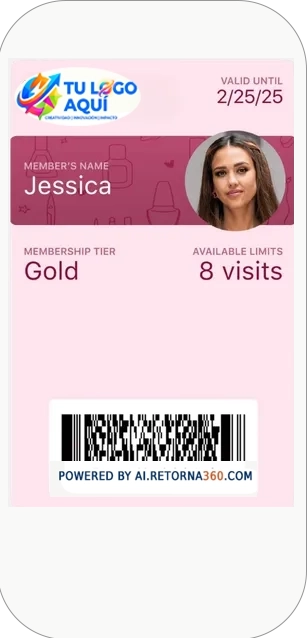 Tarjetas Digitales Membresía