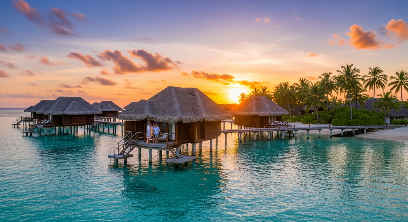 Luxury tropical resort