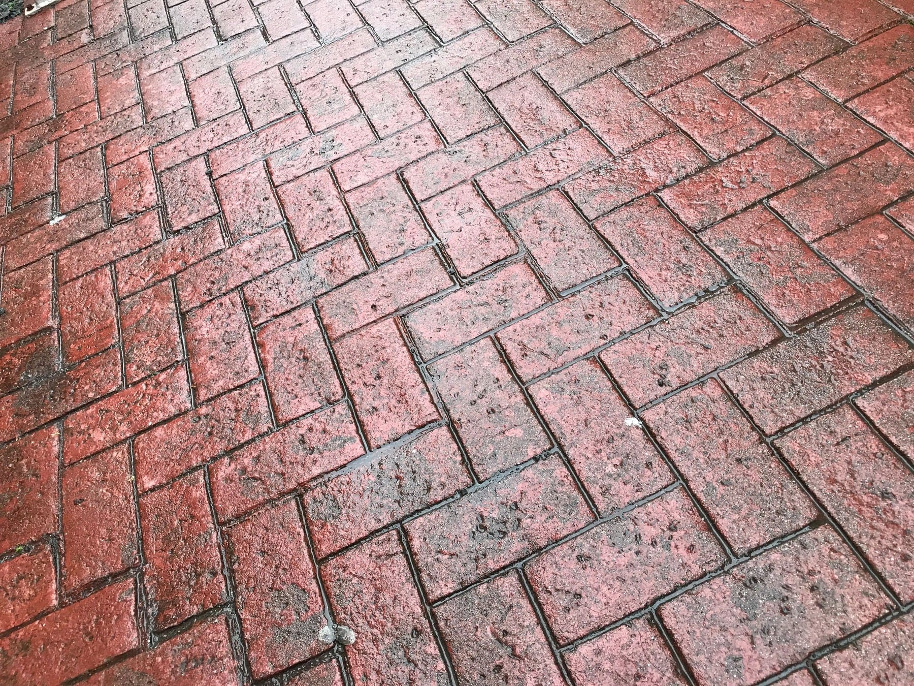 Brick stamp pattern