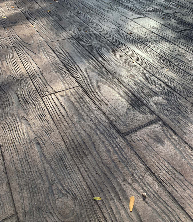 Wood Plank stamp pattern