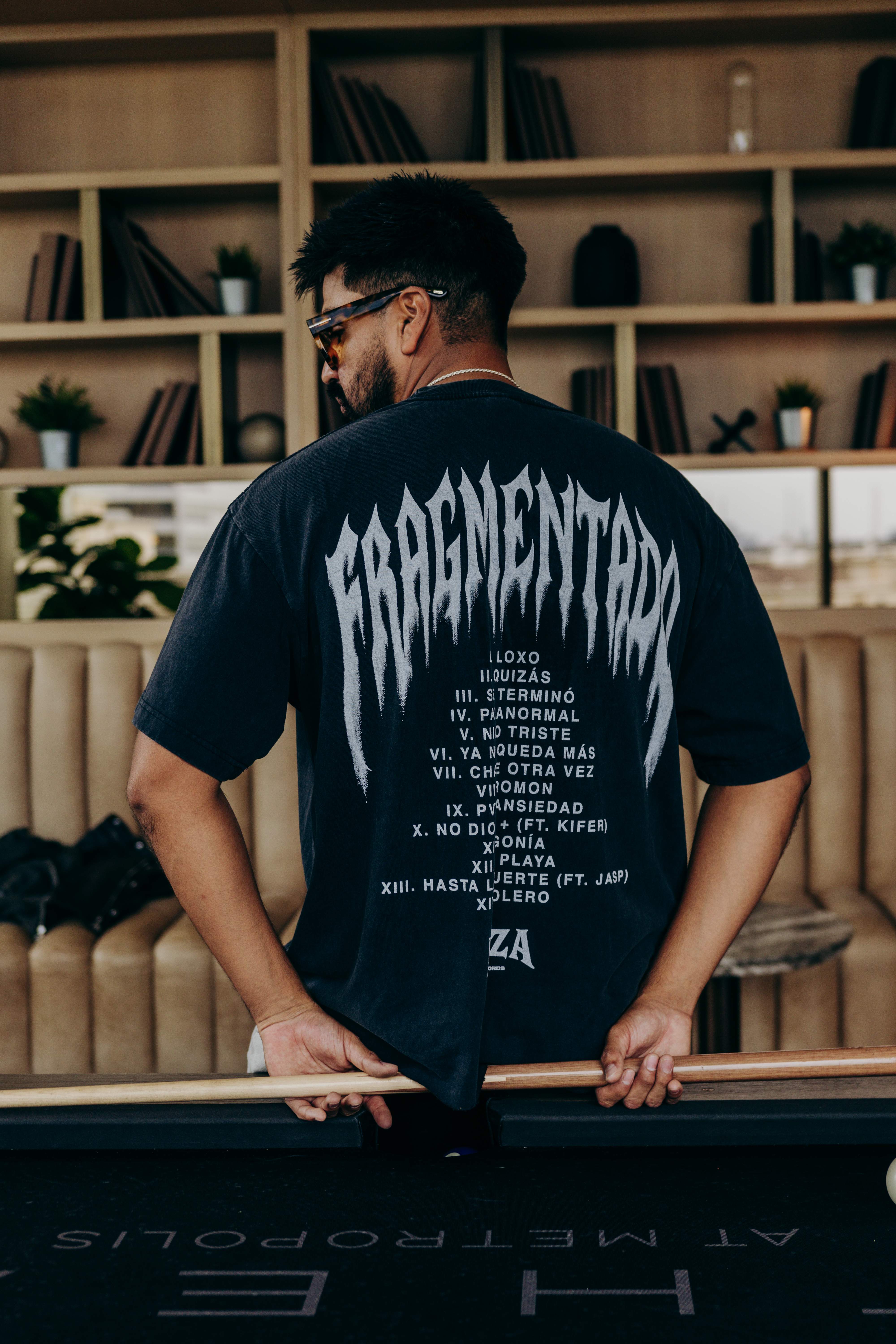 Rossales Fragmentado Tee Back Tracklist - 14 Songs Documented