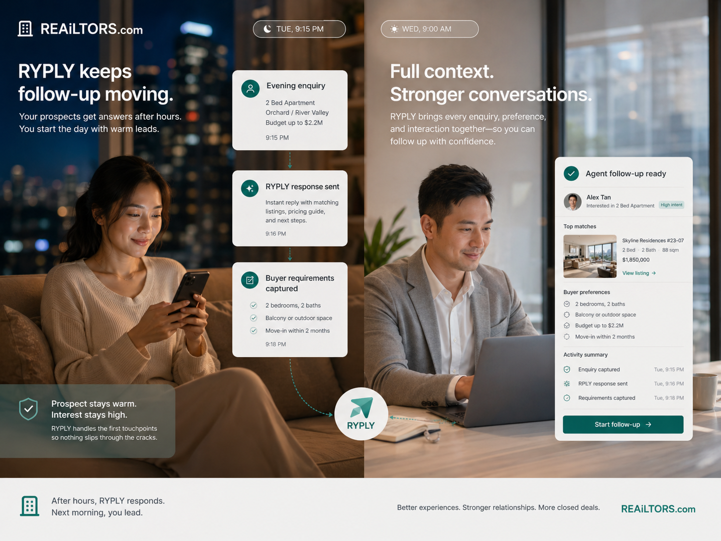 Team handoff and context preservation
