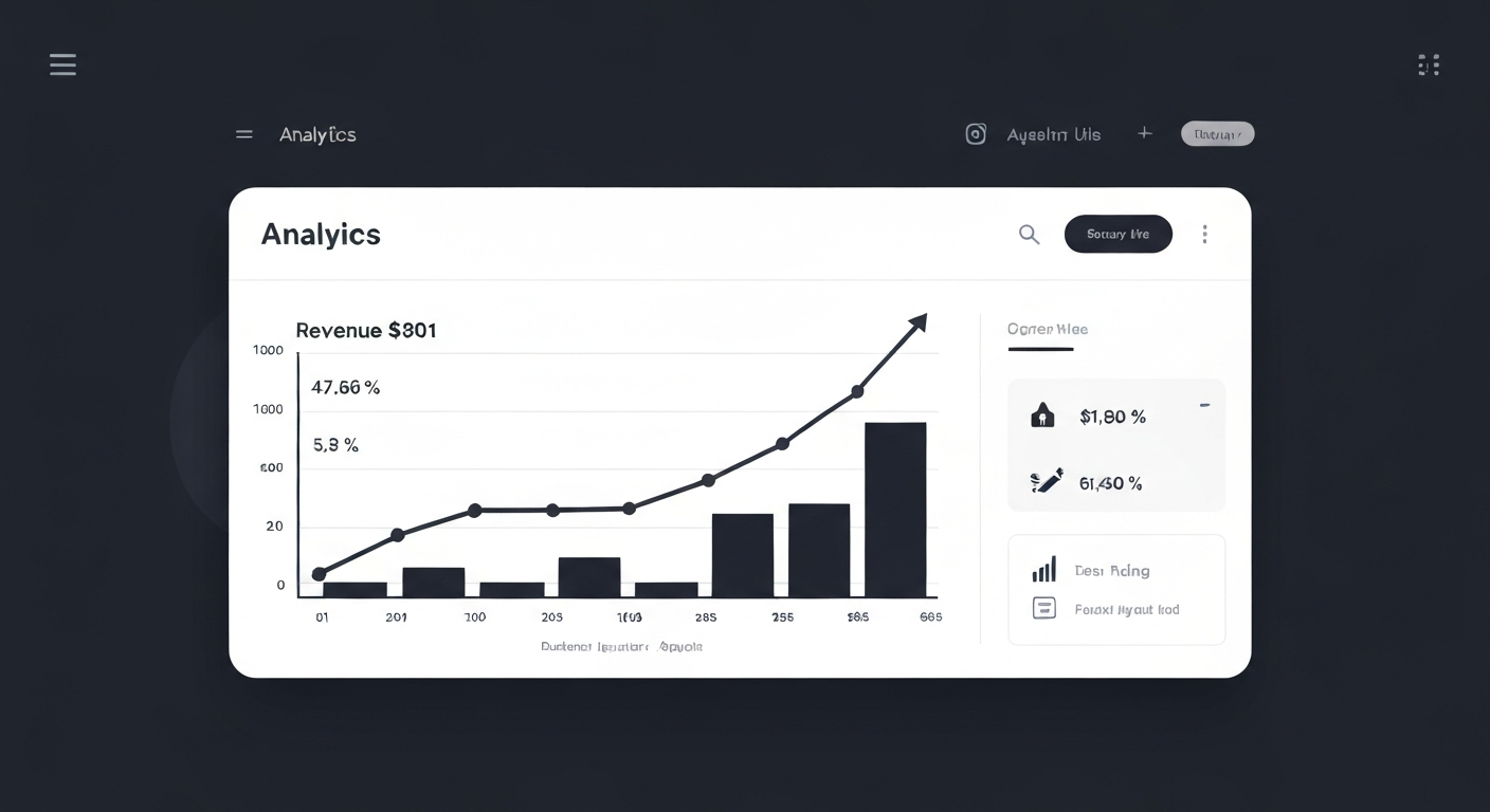 sales-growth-dashboard revenue growth from improved sales system performance