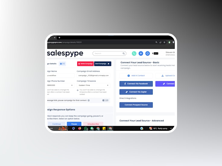 CRM A2P SETUP & Workflows
