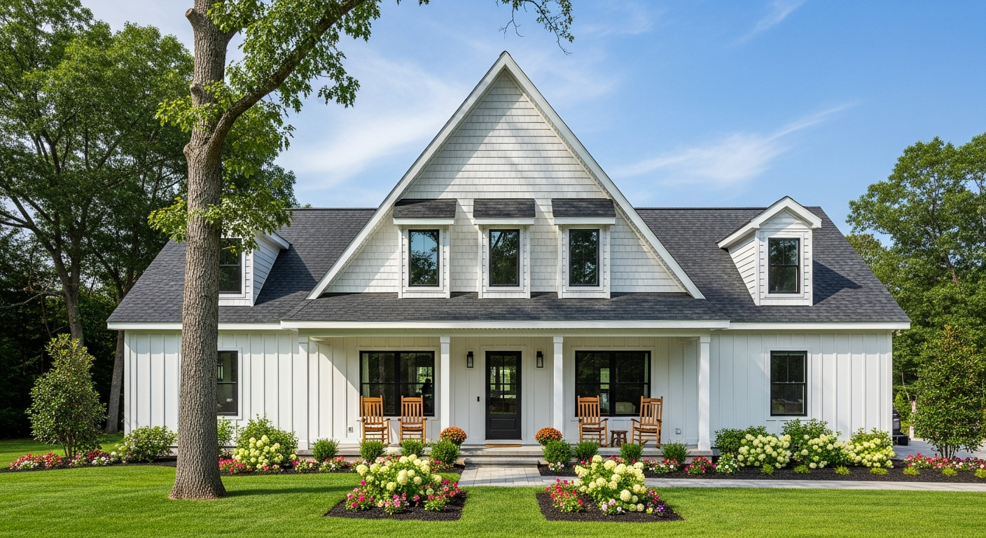 Modern A-Frame modular home