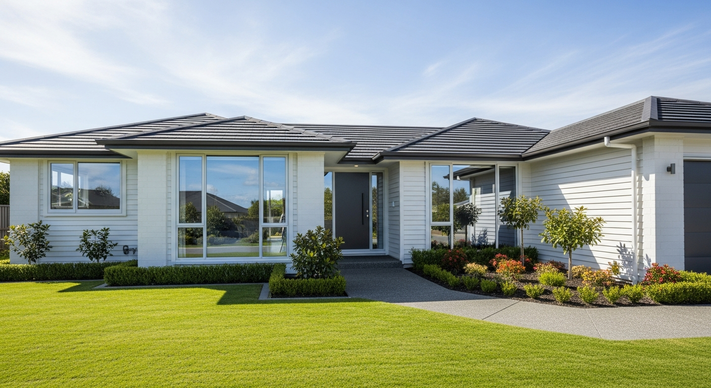 Beautiful home exterior
