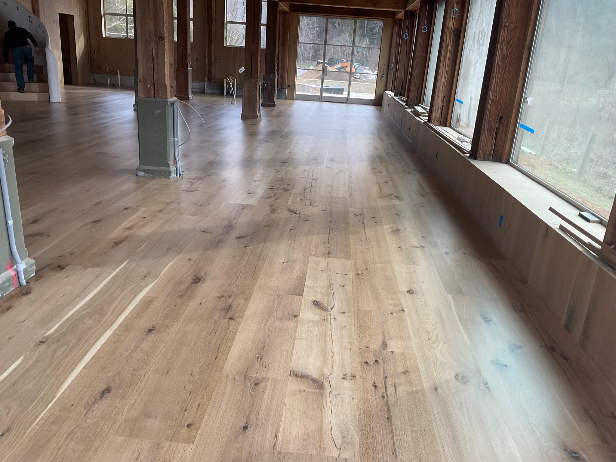 Professional floor sanding equipment
