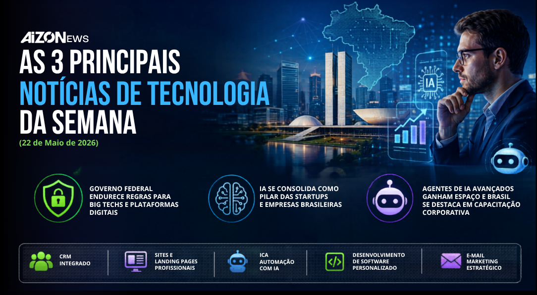As 3 Principais Notícias de Tecnologia da Semana: Estratégias Inteligentes para Empresas no Brasil