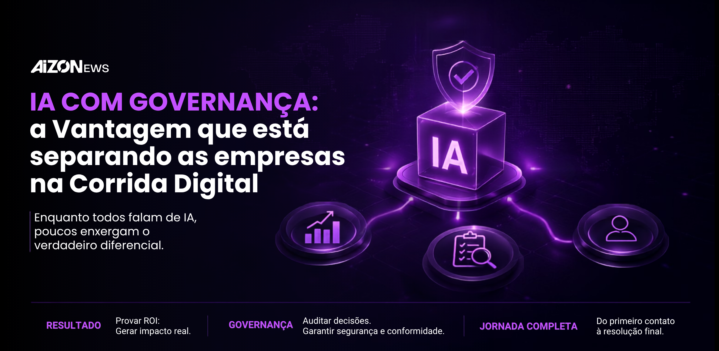 IA com Governança: a Vantagem que Está Separando as Empresas na Corrida Digital