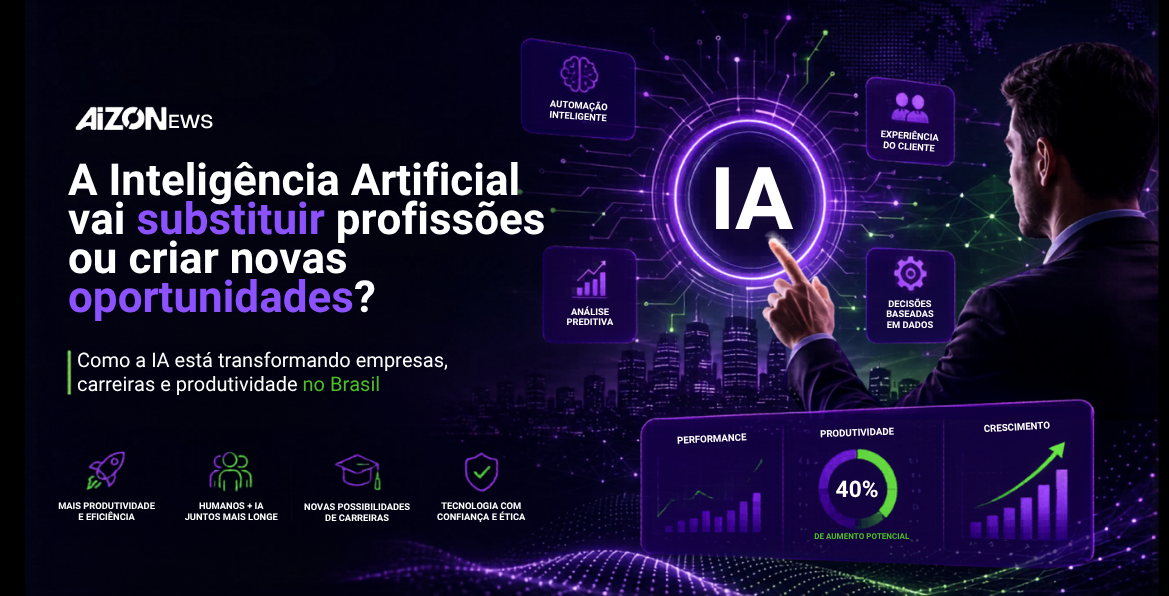 A Inteligência Artificial vai substituir profissões ou criar novas oportunidades?