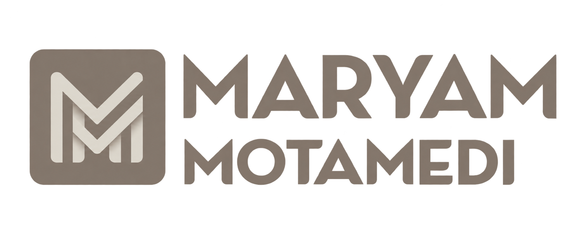 MARYAM MOTAMEDI logo