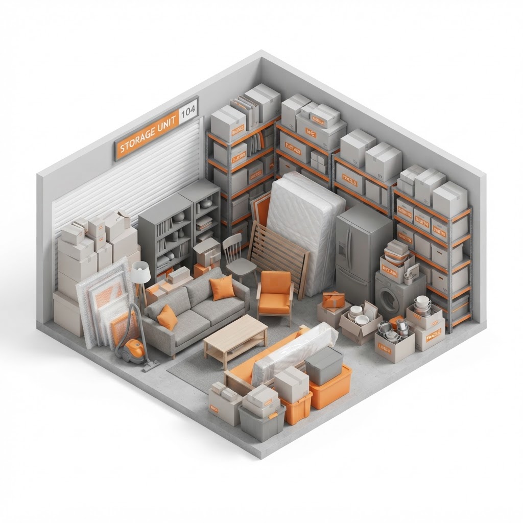 3 Bedroom Home visualization for Sunbrook Secure Storage in St. George, Utah