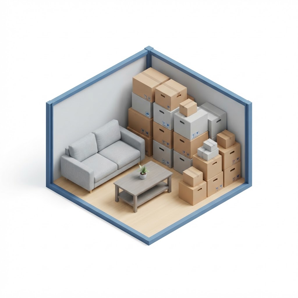 2 Bedroom Home visualization for Sunbrook Secure Storage in St. George, Utah
