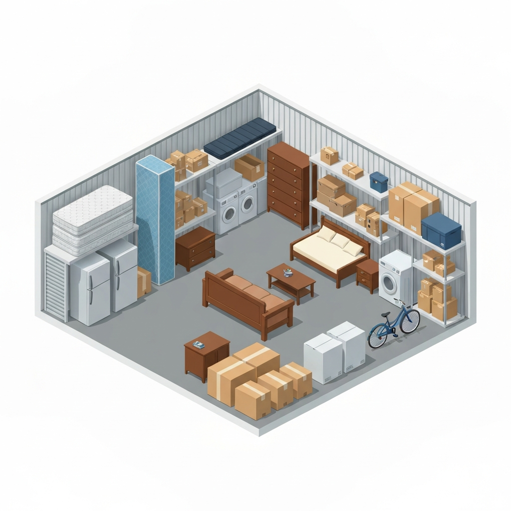 3 Bedroom Home visualization for Sunbrook Secure Storage in St. George, Utah