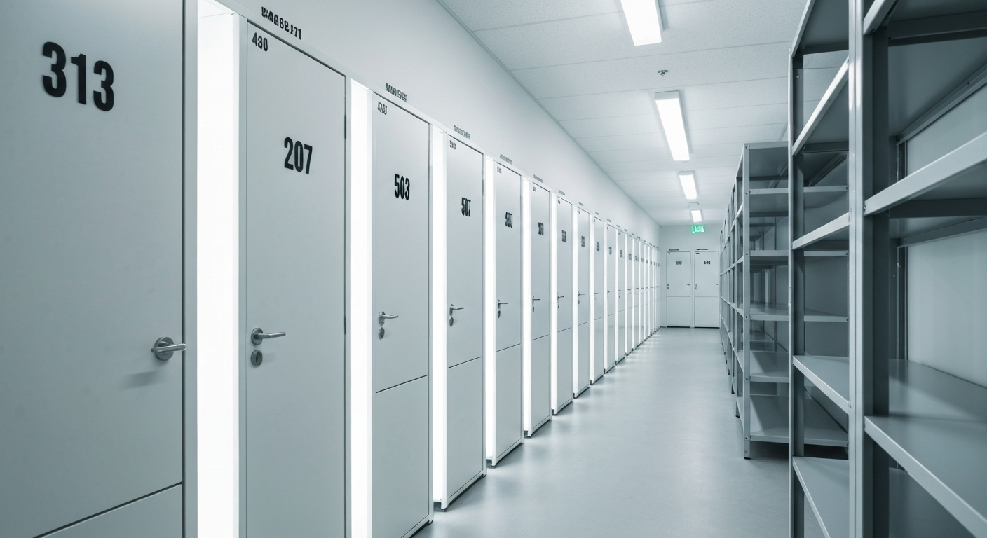 Storage units size guide at Sunbrook Secure Storage in St. George, UT
