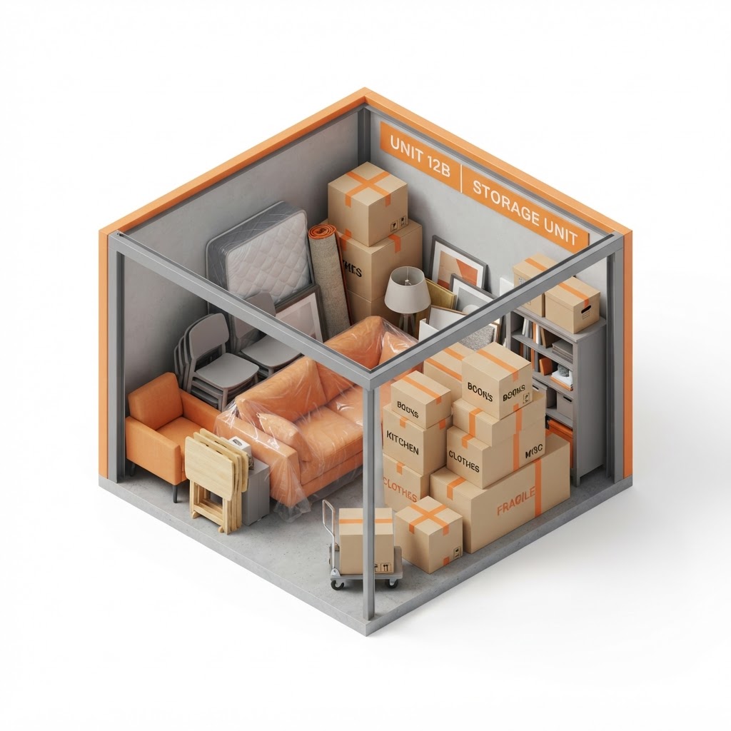 2 Bedroom Home visualization for Sunbrook Secure Storage in St. George, Utah