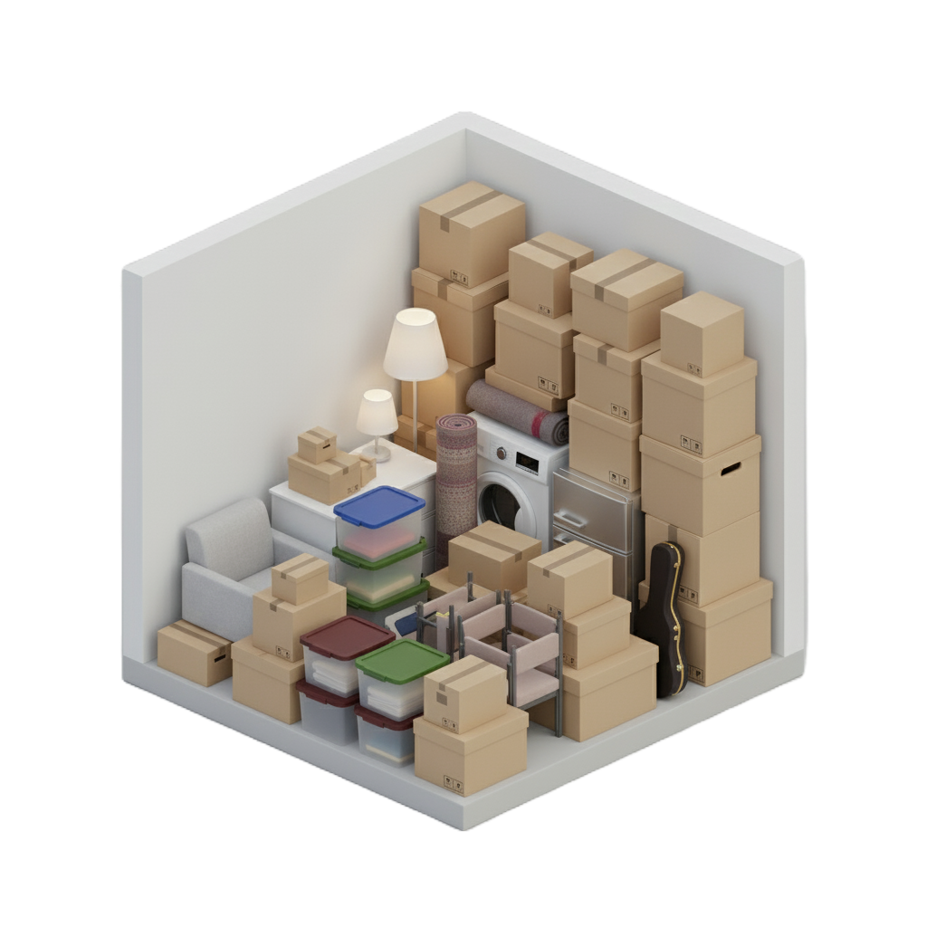 Personal Storage visualization for Sunbrook Secure Storage in St. George, Utah