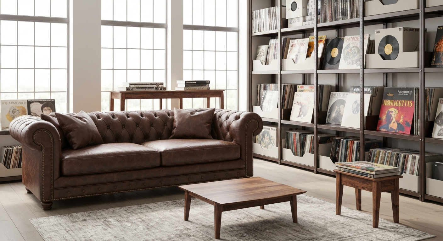 Sensitive items like leather sofas and wood furniture