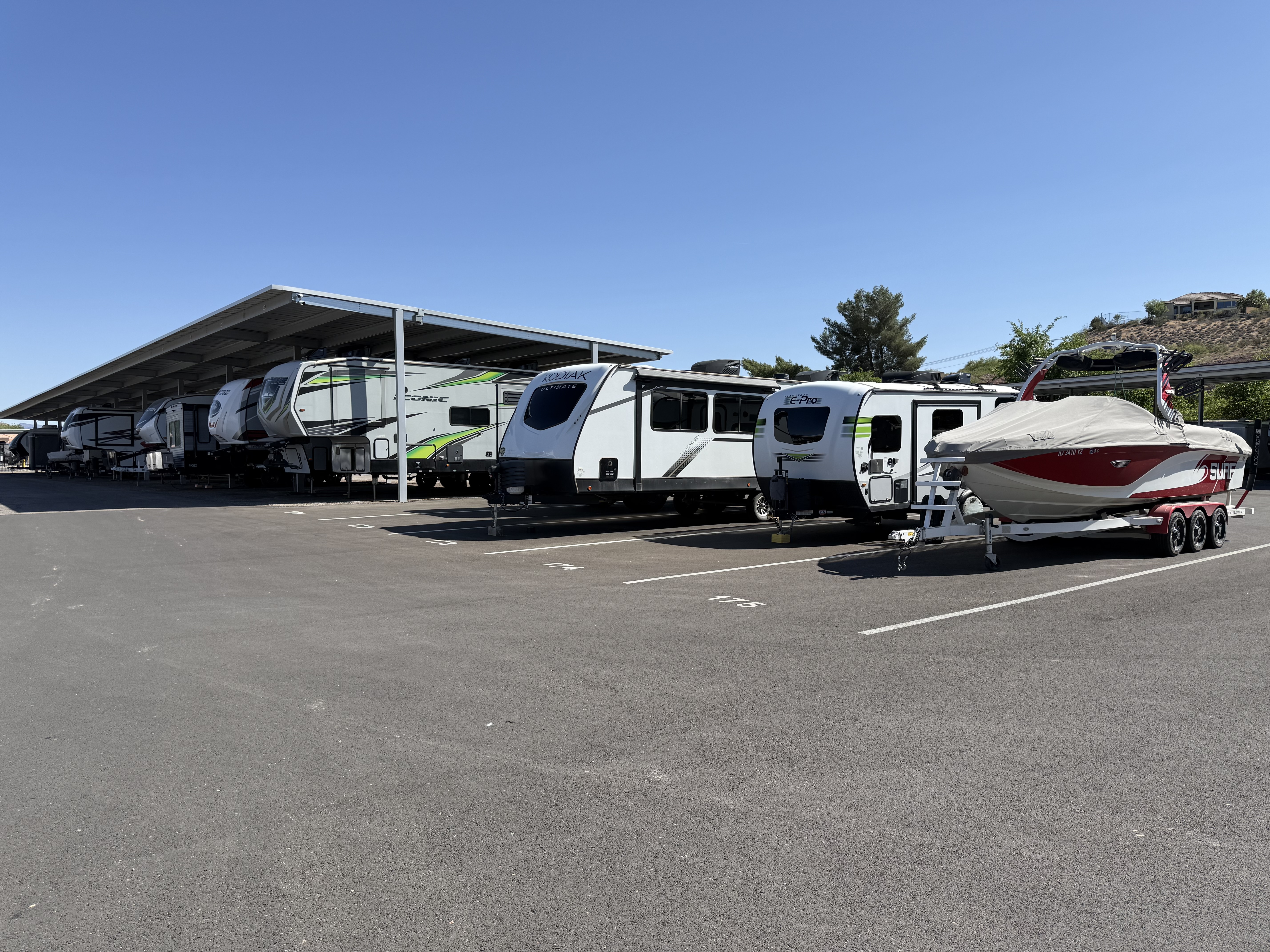 Secure RV and Boat Storage Facility in St. George, Utah
