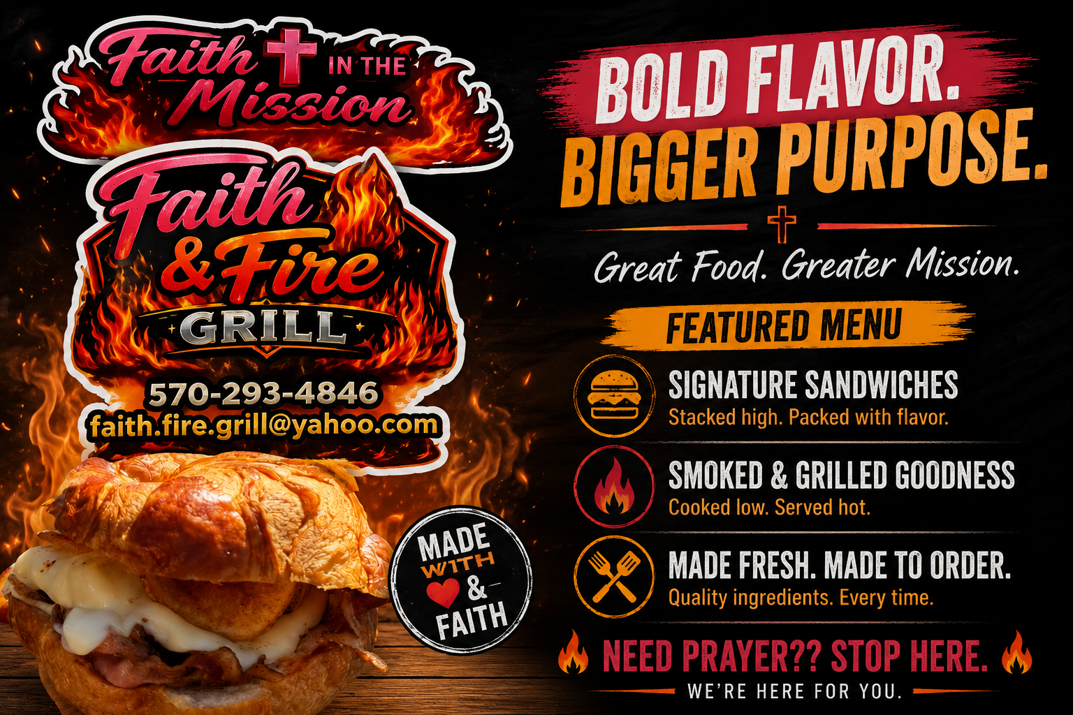 Faith & Fire Grill