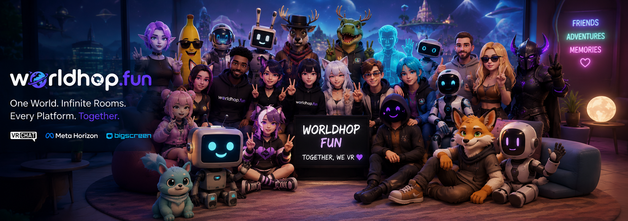 Worldhop.fun - Client Showcase